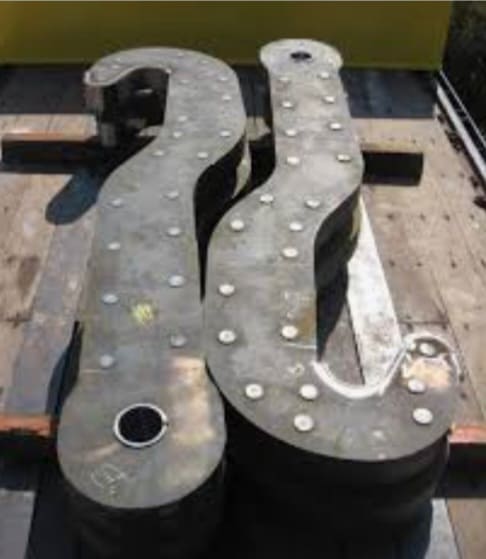 Laminated Hook for Ladle